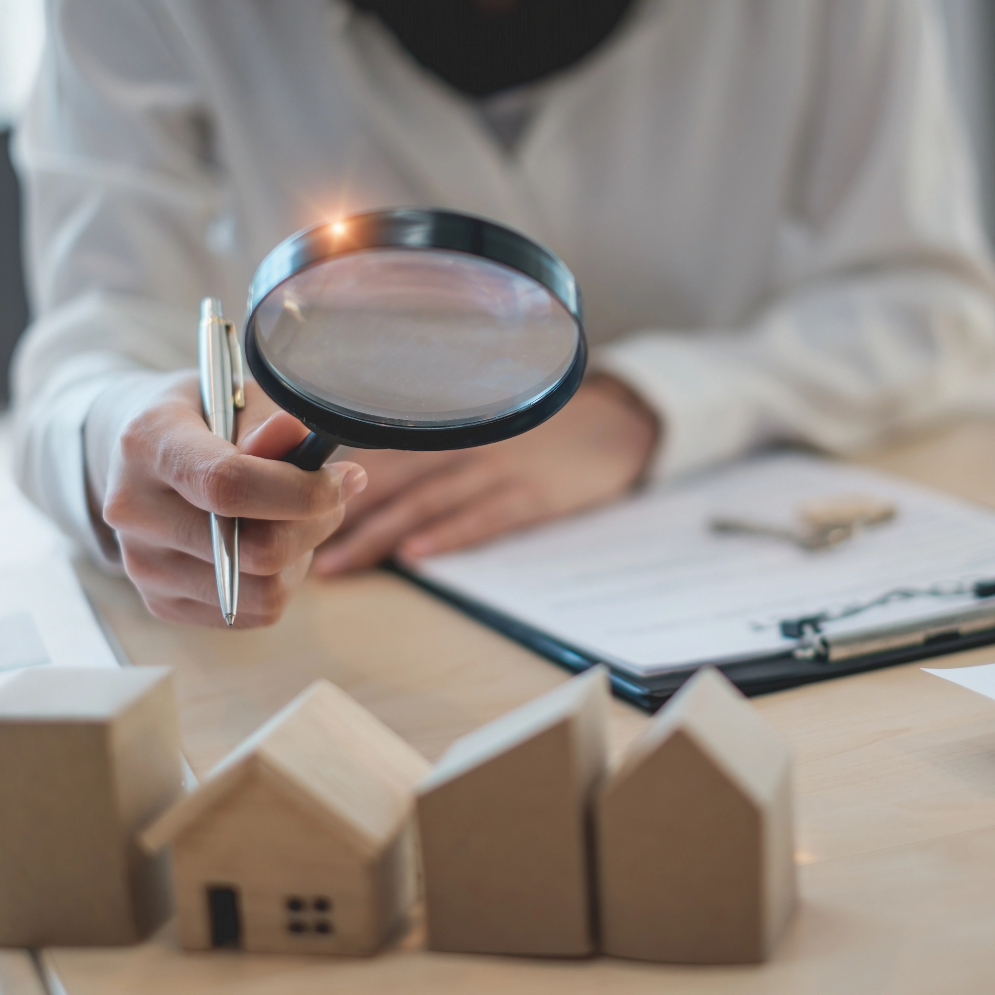 Quality check performed through inspection services on products